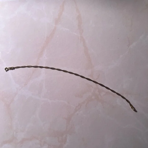 14k Gold Twisted Bracelet - Picture 4 of 5